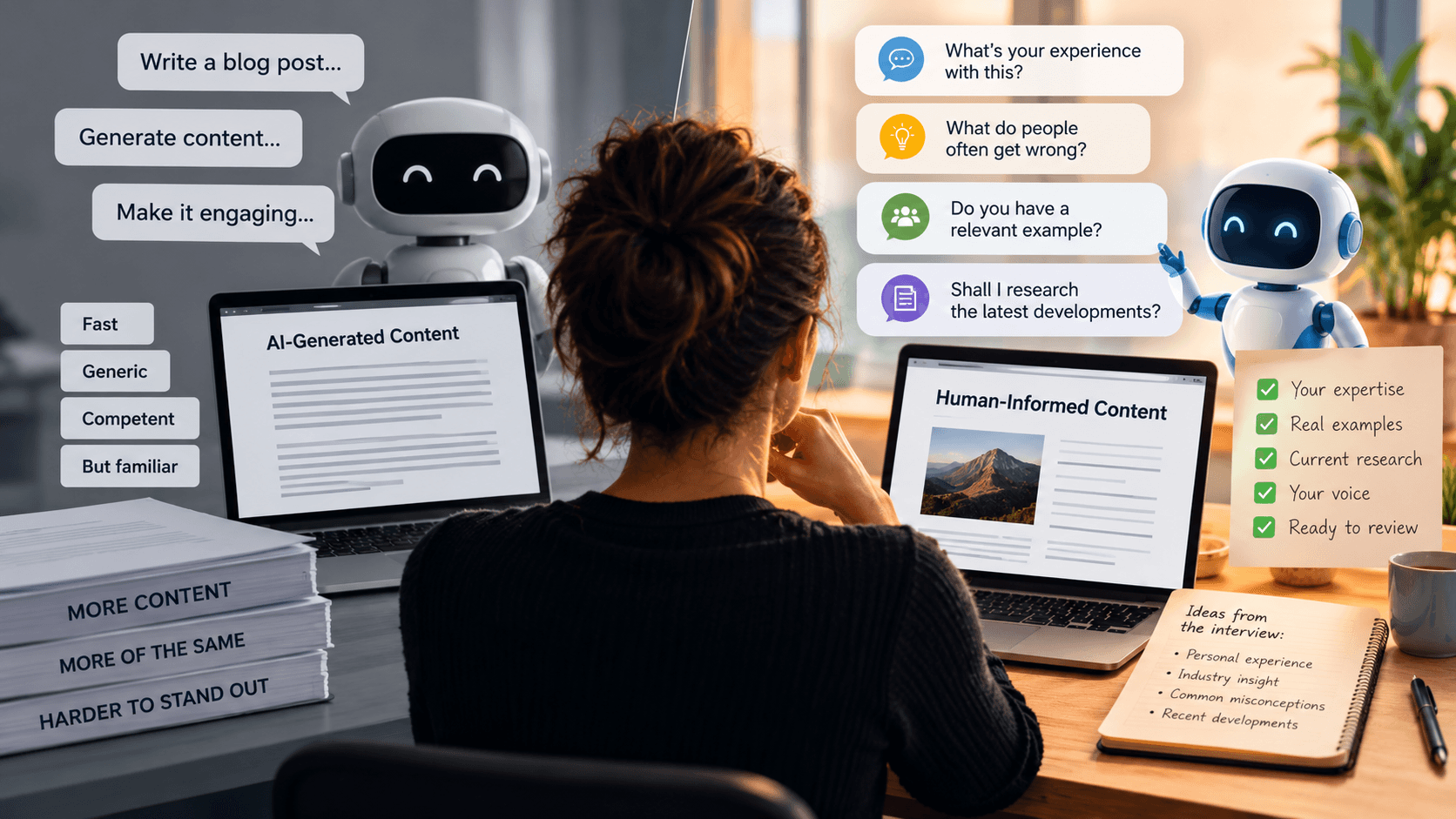 Can You Get Better AI Content Without Just Writing a Better Prompt?
