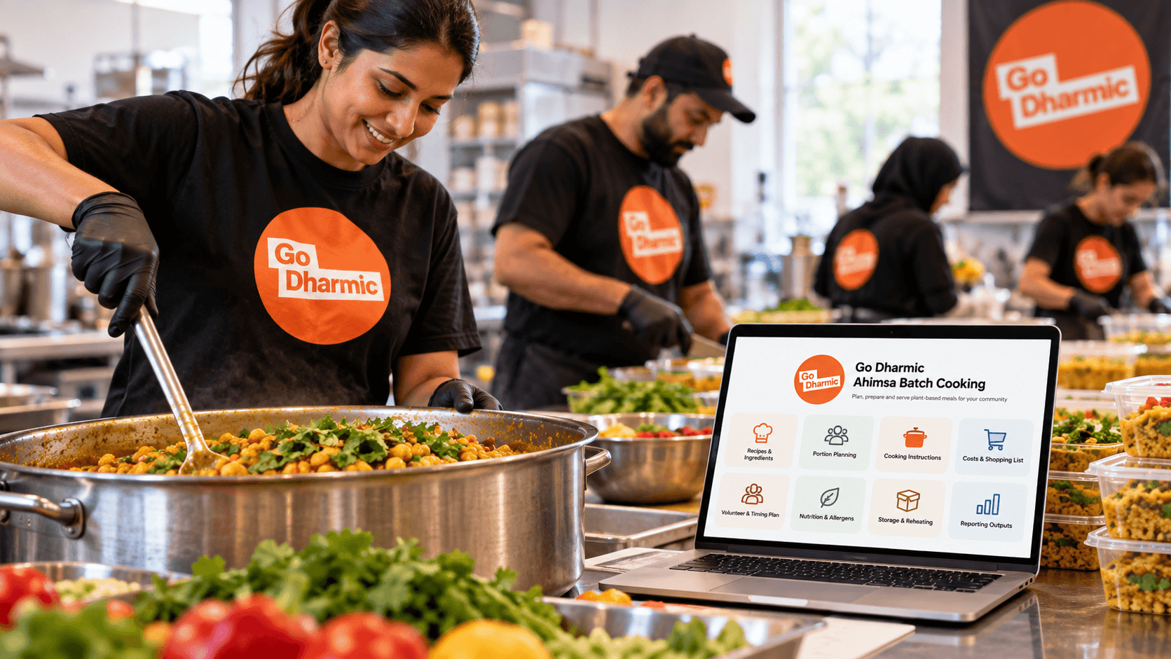 Can AI Amplify Sewa? What We Learnt Building a Batch-Cooking GPT for Go Dharmic